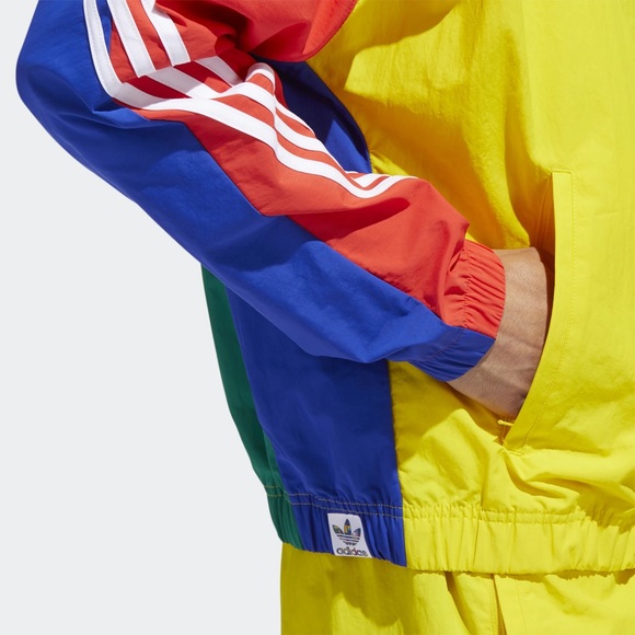 NWT Adidas pride off center rainbow jacket - Picture 15 of 15